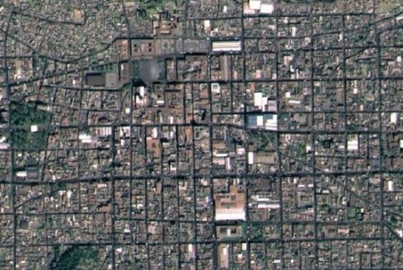 资源三号卫星为天地图提供首幅国外影像数据(