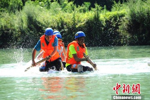 2015中国·金沙冷水河全国溯溪大赛即将鸣枪