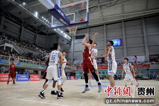 2019年洲俱杯四国职业篮球冠军赛贵州黔西站开赛 瞿宏伦 摄